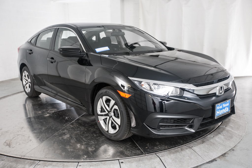 New 2018 Honda Civic 4D Sedan LX in Austin #H89008T | First Texas Honda